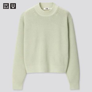 Uniqlo U Fisherman Ribbed Mock Neck Sweater